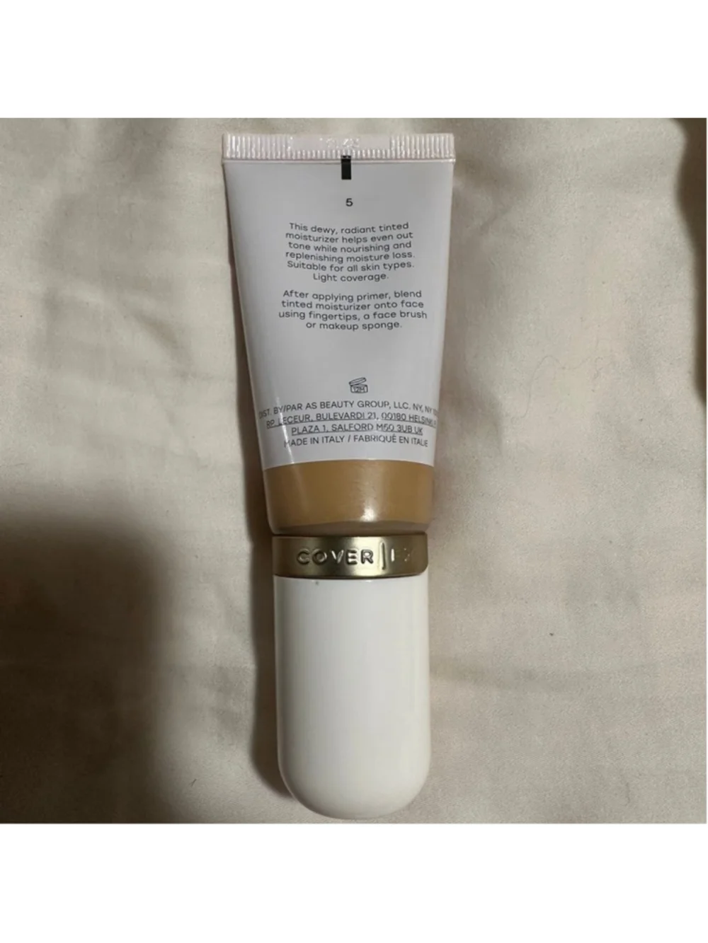 Cover FX Shade 5 Radiant Start Tinted Moisturizer Luminous Finish